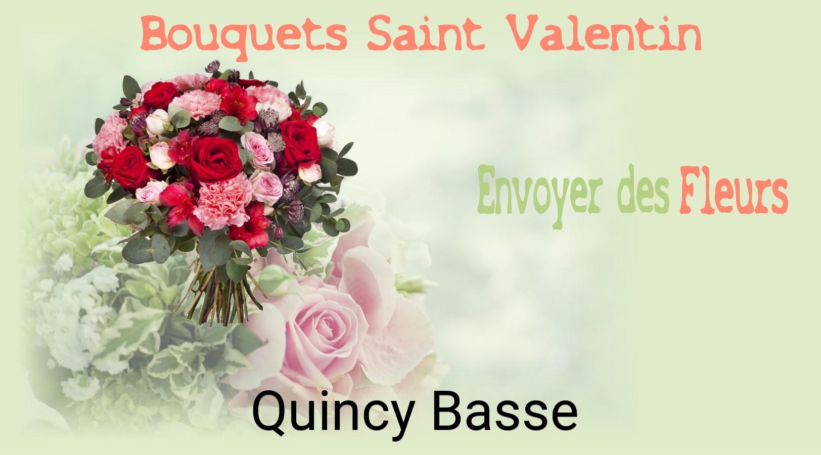 Roses de Saint-Valentin livrées à Quincy-Basse